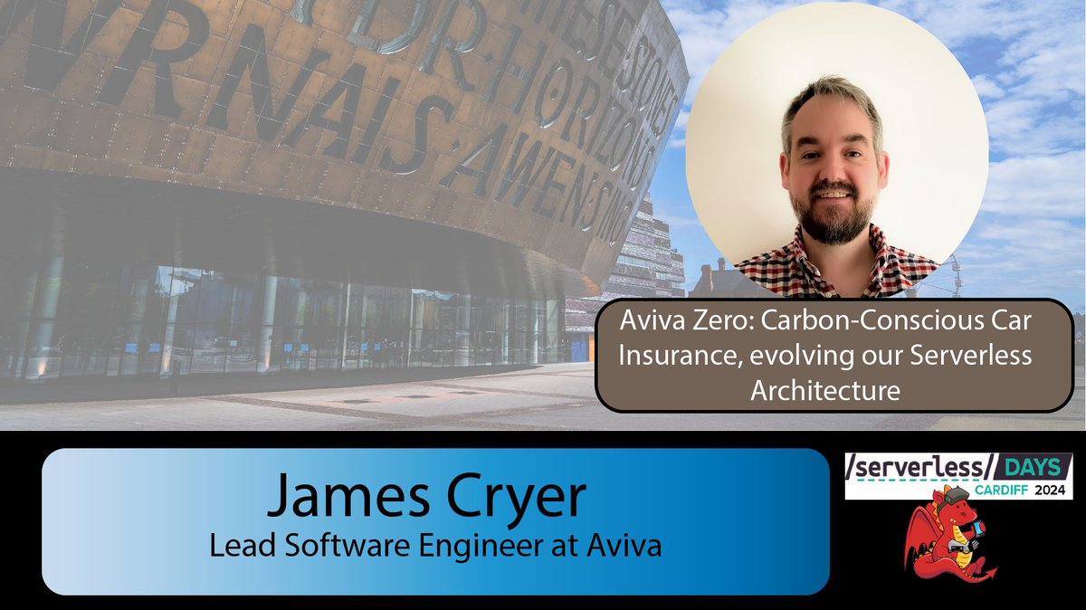 ServerlessDays Cardiff (@serverlesscwl) on Twitter photo Aviva Zero is a carbon-conscious car insurance product that enables customers to offset their emissions. It is built on <a href="/awscloud/">Amazon Web Services</a> using a #serverless architecture. We are excited to welcome <a href="/jrcryer/">James Cryer</a> to deep dive into how the Aviva Zero team evolves their serverless architecture. Aviva Zero is a carbon-conscious car insurance product that enables customers to offset their emissions. It is built on <a href="/awscloud/">Amazon Web Services</a> using a #serverless architecture. We are excited to welcome <a href="/jrcryer/">James Cryer</a> to deep dive into how the Aviva Zero team evolves their serverless architecture.