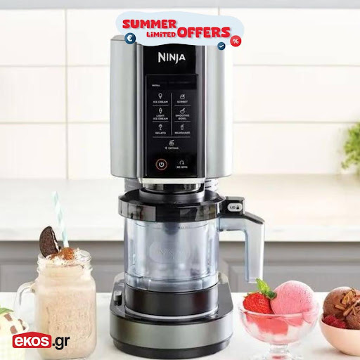 ekosgreece's tweet image. Απολαύστε σπιτικό παγωτό με την παγωτομηχανή Creami από NINJA! 🍦

Θα τη βρείτε ετοιμοπαράδοτη και σε εκπληκτική τιμή στην νέα μας κατηγορία Summer Limited Offers, εδώ: shorturl.at/yUESb

Ekos.gr
Το e-shop που πάντα ήθελες!

#ekos #ekosgreece #Ninja