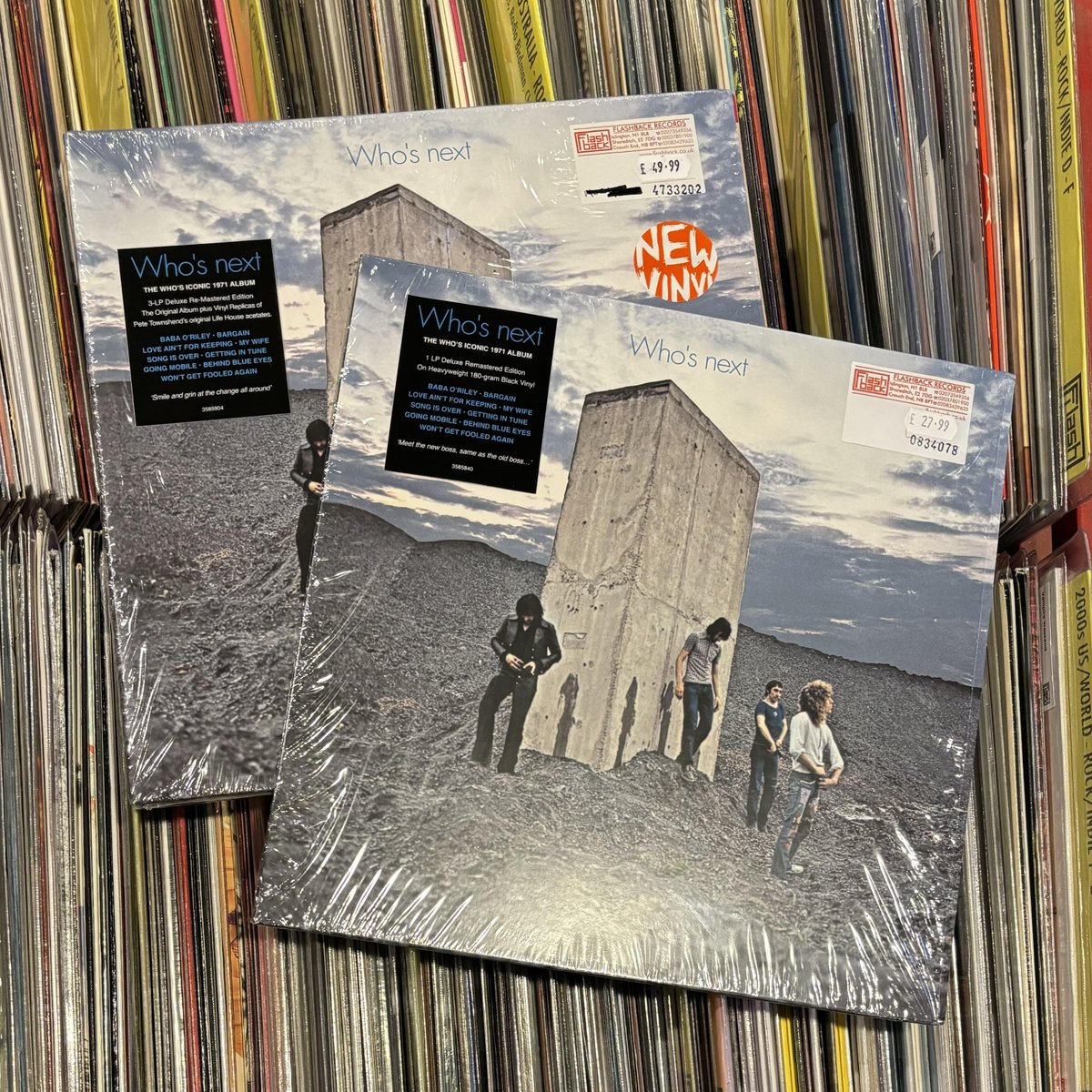 flashbacklondon's tweet photo. Released on August 2, 1971, "Who's Next" sees The Who at their best, belting out classic tunes and mixing in some synth for good measure. Still a cracking listen!
#thewho #hardrock #modrock #recordshop #music #vinyl #flashback #flashbackrecords https://t.co/jIJExjPisf
