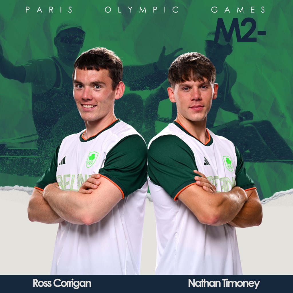 ☘️  Olympic Final Result ☘️

Nathan and Ross placed 6th overall in the Men’s pair at the 2024 Paris Olympic Games!!