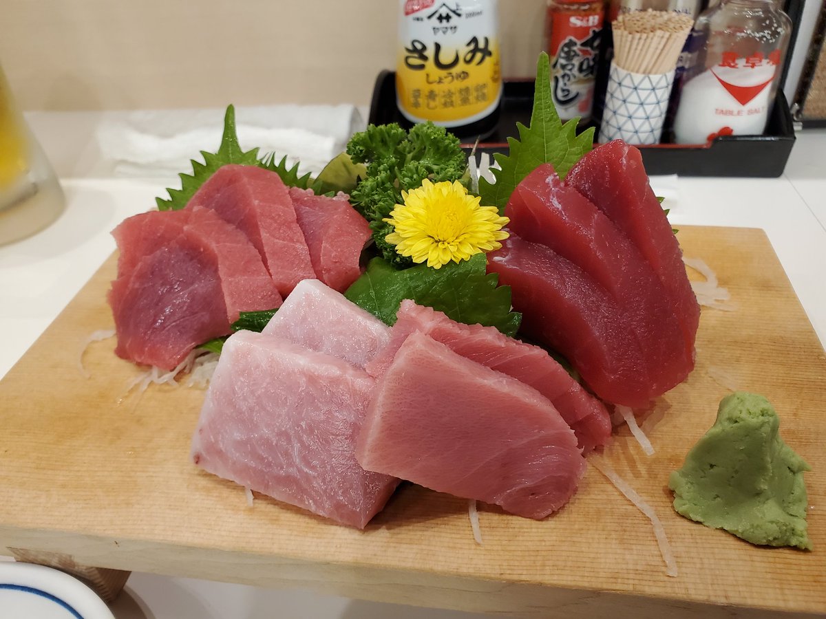 零式練習前に景気付け❗こんな大トロ乗って1480円とかヤバいよね⁉️

飲みすぎないように気を付けますw