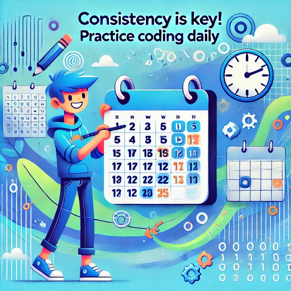coddy_tech's tweet image. Programming, coding Tip: Consistency is key! 🗝️ Practice coding daily. Regular practice helps reinforce learning and build strong coding habits. #DailyCoding #CodePractice #TechLife
