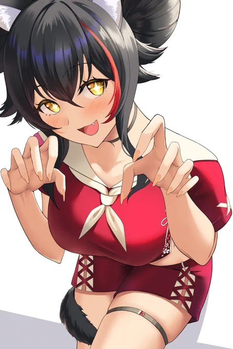 大神ミオ#みおーん絵 