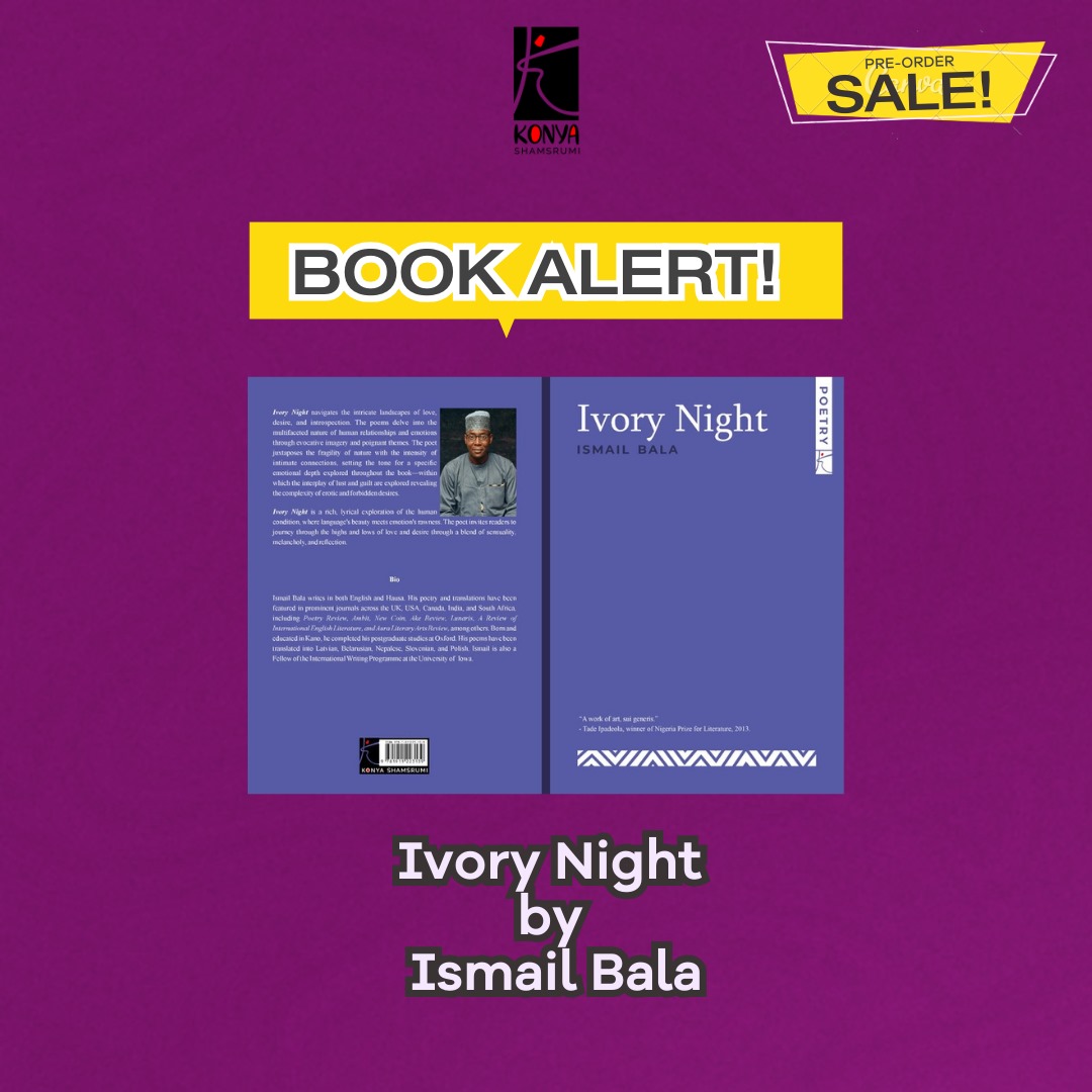 Pre-orders are ongoing📢. You shouldn't miss out on all the benefits that come with preordering. 
selar.co/ivorynight