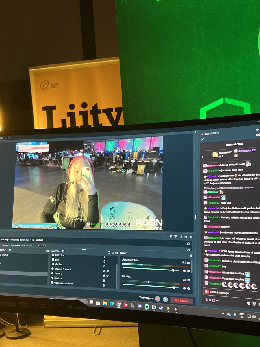 Nyt livessä arvotaan deagle printstream yhteistyössä <a href="/CSKeisari/">CSKeisari</a> kanssa💚 nyt äkkii liveen heti!!!