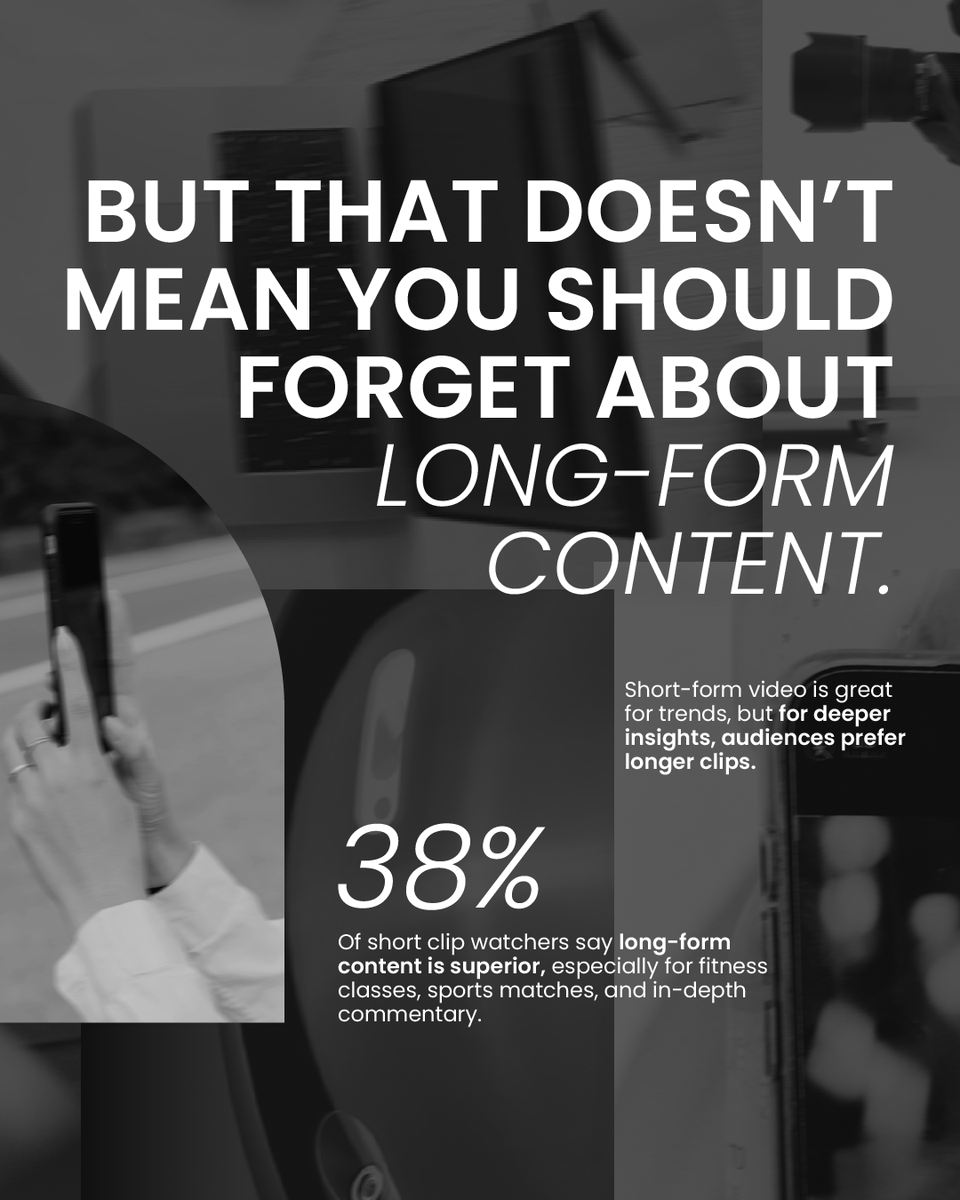 OneAgencyMedia's tweet photo. We spoke with our Research and Insight Manager, Alex, to find out what the research says about video content on social media 📹

Whether you’re more TV than TikTok, keep reading to find out more 👉 https://t.co/pZTERgQRCk