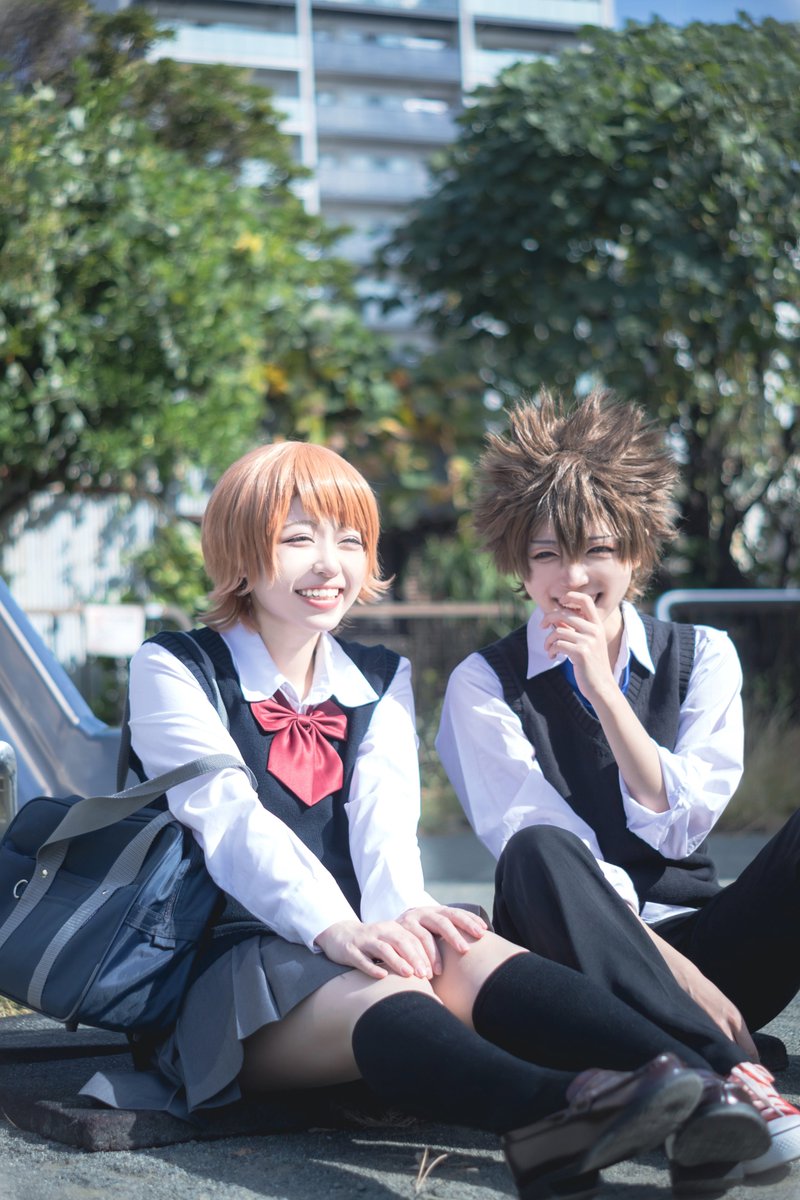 京子ちゃんとツナの日常かわいい💕