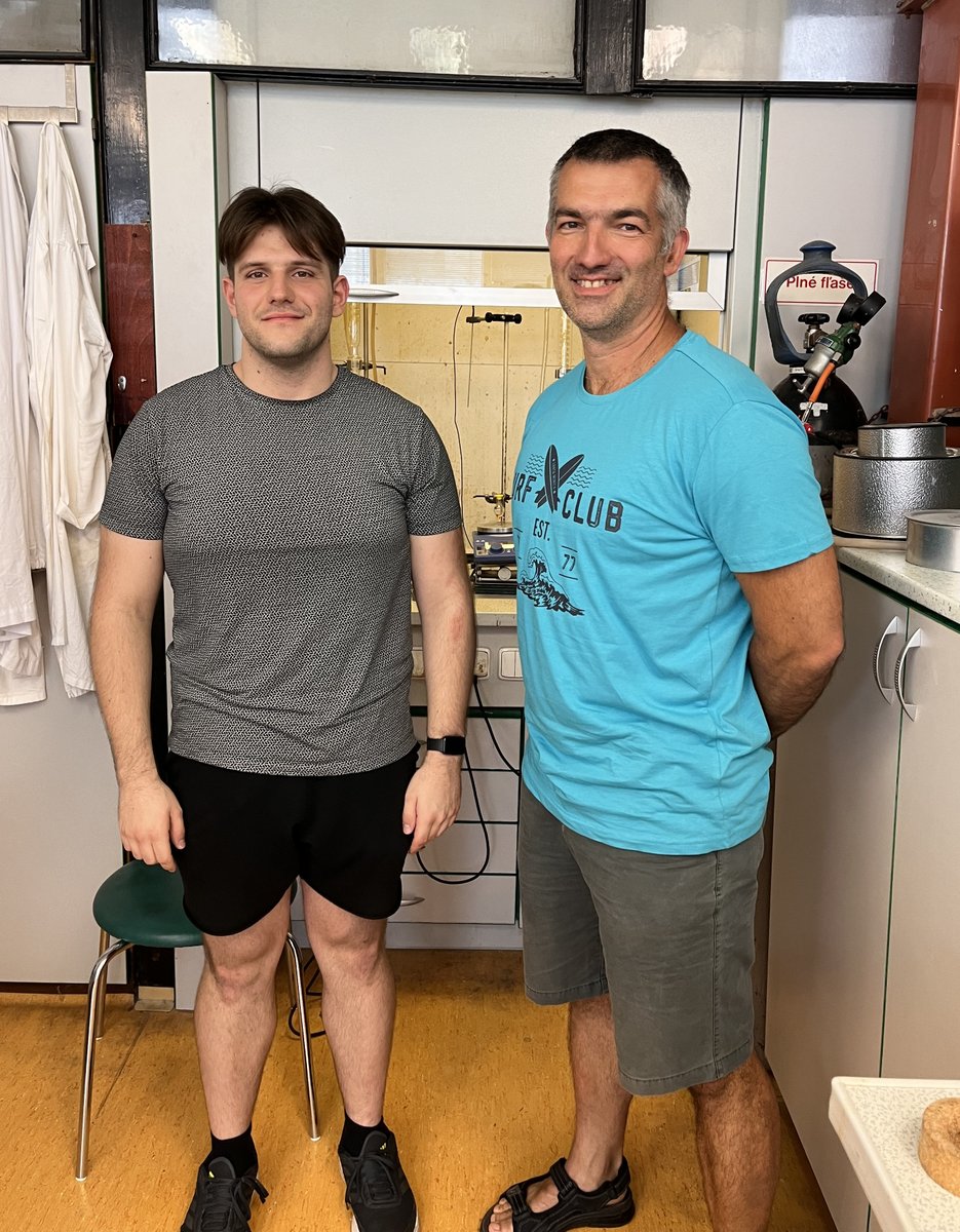 I cordially welcome <a href="/Michal_Blauciak/">Michał Błauciak</a> from <a href="/PWr_Wroclaw/">Politechnika Wrocławska</a> who will spend two months in our lab at <a href="/ComeniusUni/">Comenius University Bratislava</a> via an Erasmus exchange.