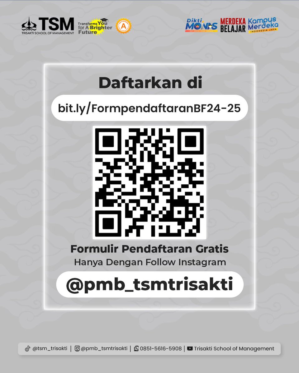 Trisakti School Of Management tweet media