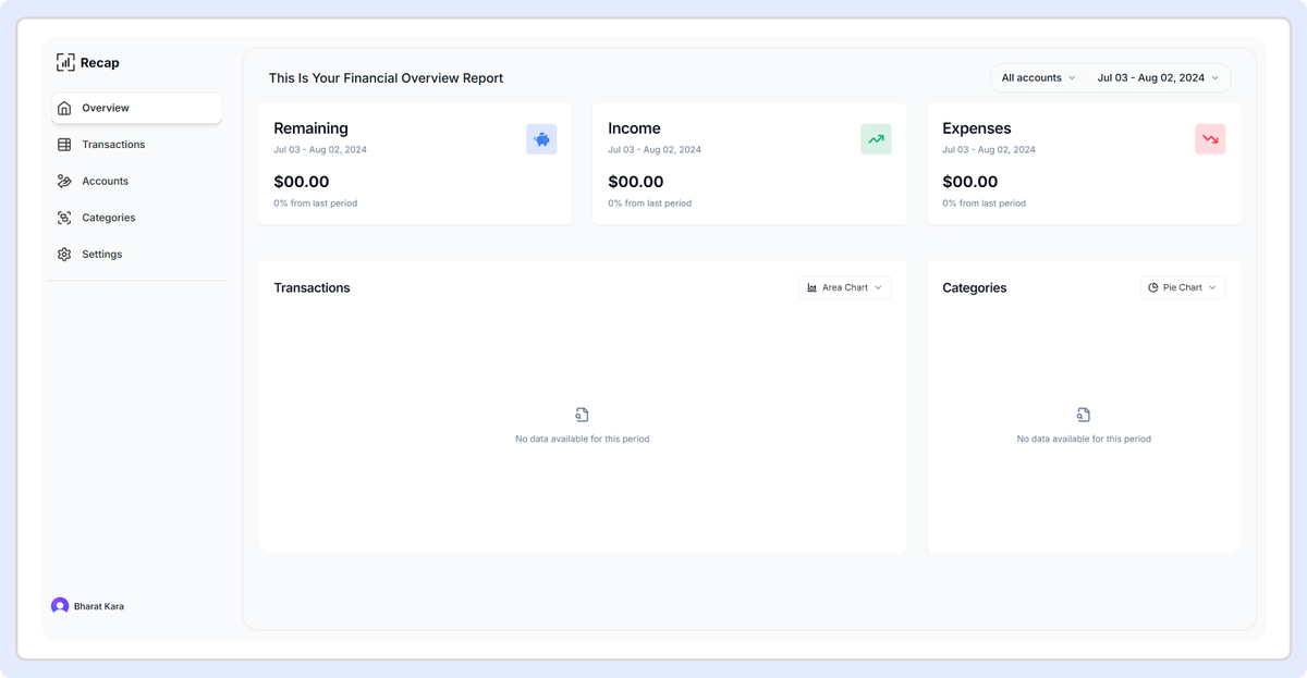 KaraBharat's tweet photo. 🚀 Excited about my new financial app! 📈
Demo: https://t.co/l7PAQZ9BC3
#SaaS #WebDev #React #Nextjs #Drizzle #PostgresSql https://t.co/KXAngcGI2O