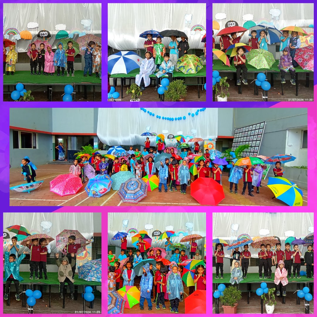 UMBRELLA DAY CELEBRATED WITH FUN AND THRILL AT SARDANA INTERNATIONAL SCHOOL

On July 31, 2024, Sardana International School, Dewas, celebrated Umbrella Day with great enthusiasm among its Nursery to II students.