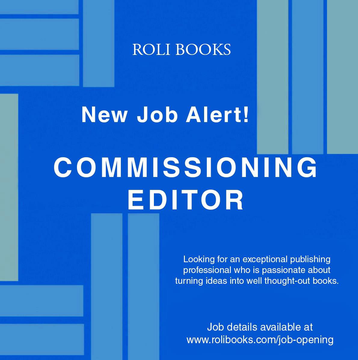 PiyuK's tweet image. Ours is a small but dedicated team where you really own the book as an editor. From idea to publication; marketing and PR. Deadline to apply is august 5. Pls
Spread the word. @RoliBooks