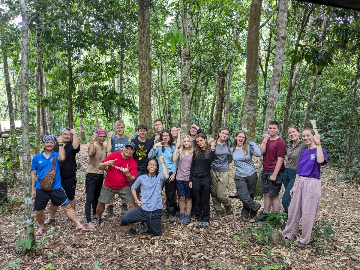 CVSBorneo24's tweet photo. All safely back from a trip of a lifetime. 
Thank you to everyone who has supported our expedition. Enjoy hearing stories from the team as we adapt back to life in the UK #borneodreamteam @ChewValleySch @TAExpeditions https://t.co/DtU4qSEkru