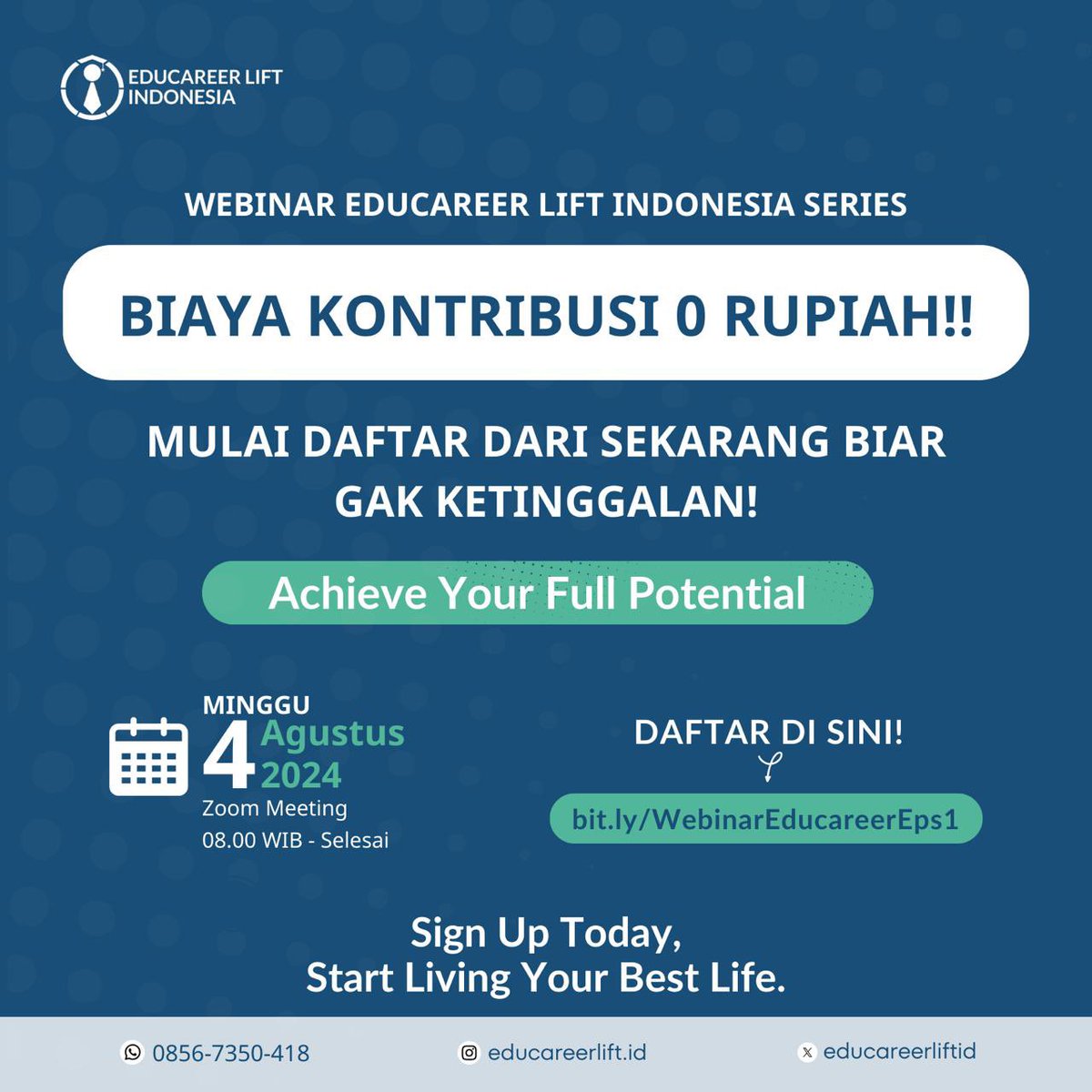 naszusyzygy's tweet image. temen-temen dateng yukk ke webinarku, dijamin doorprizenya gak mengecewakan, apalagi kamu yang lagi upgrade CV dan mau apply beasiswa xixixi

registrasi di sini👇🏼
bit.ly/WebinarEducare…

see you👋🏼🤩

#webinar #reviewcv #beasiswa #magang #mentoring #lpdp