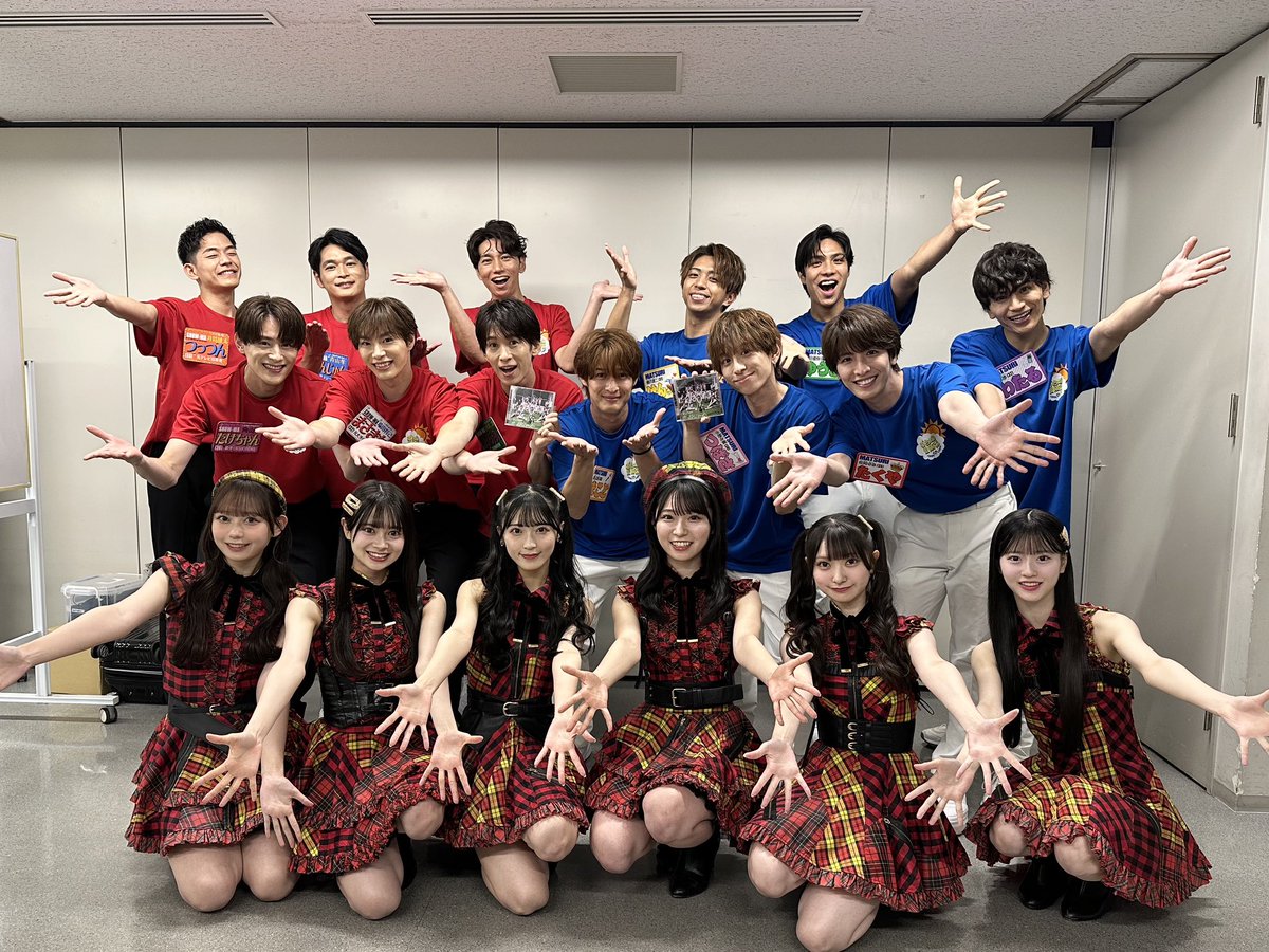 ⋰ フジテレビ「#ぽかぽか」に #AKB48 がサプライズ出演