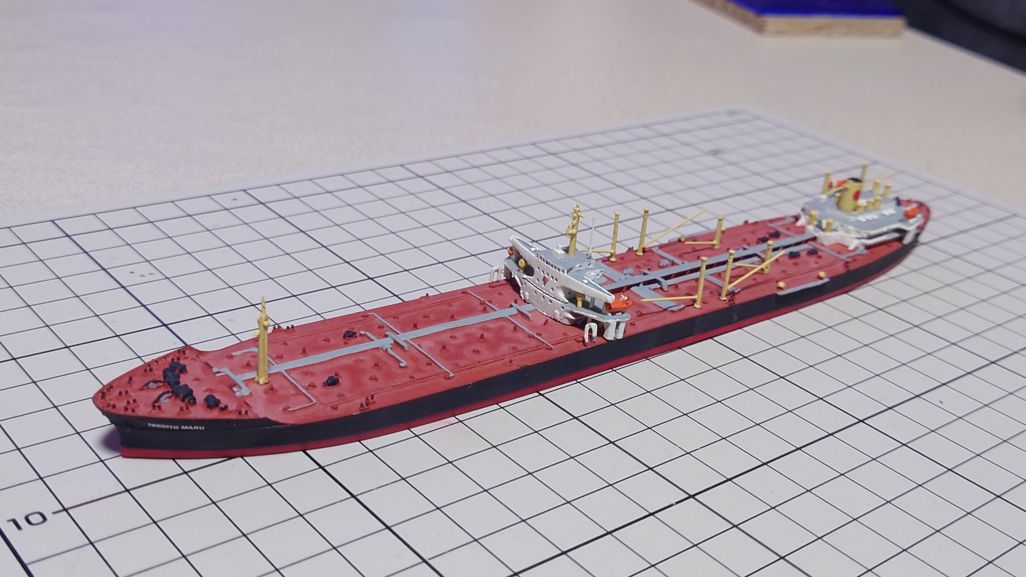 希少　昭和大型タンカー船内標示看板3枚 1/700 戦時標準船 - BOOTH