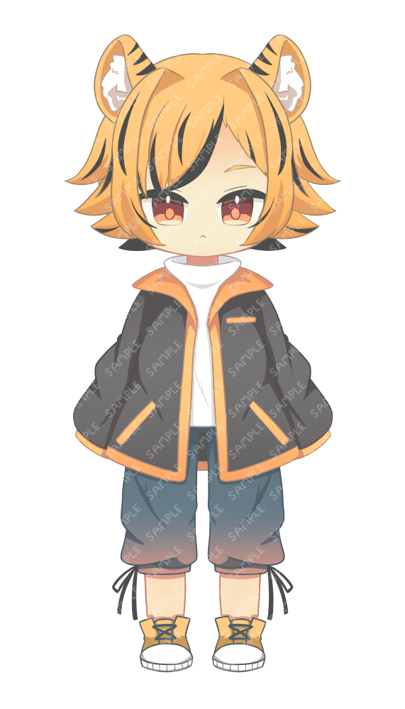 「今日の配信で描いた新しいVちゃんの立ち絵ものすごく好みに描けたので動かすの楽しみ」|しゅやのイラスト