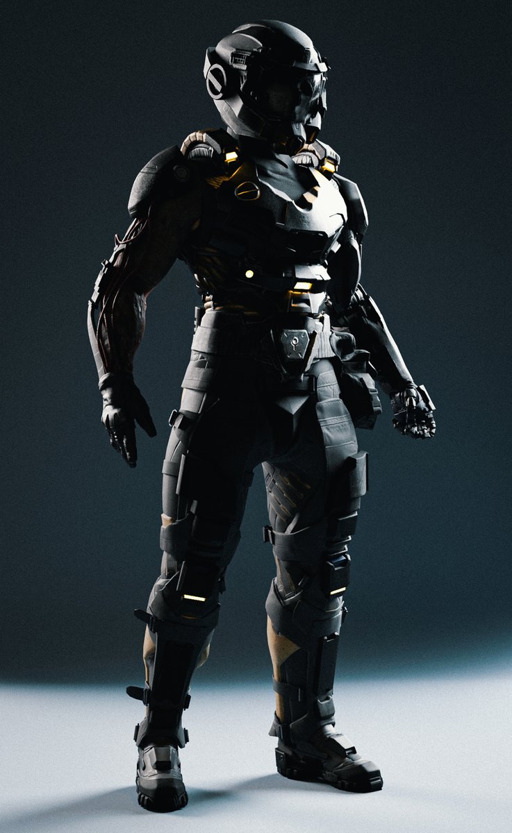 DevilsMayScar's tweet photo. Subject E-915 | Ezekiel Dolion 

Rendered in Blender https://t.co/5LyuBrLFzL