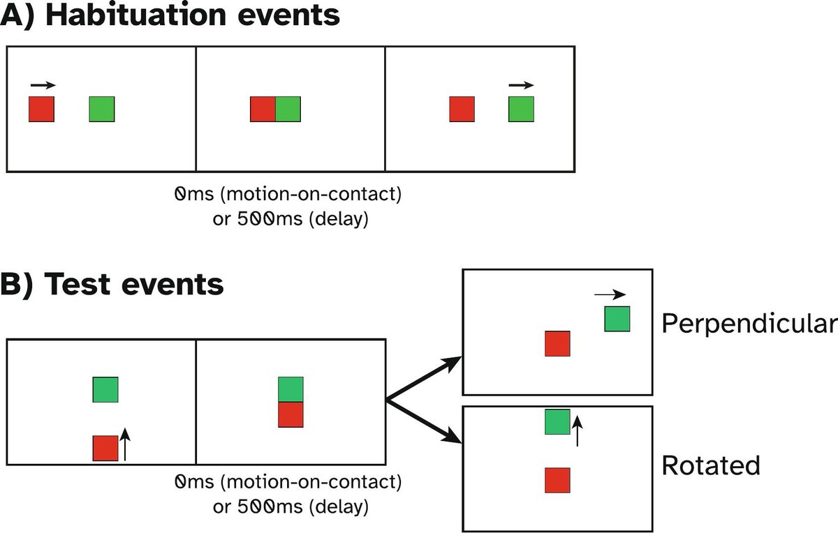 OBUCogNeuro's tweet photo. A study shows that babies as young as seven months old can tell the difference between events that follow the laws of physics and those that don't 👶🤯🔬!
#BabyPhysics #EarlyLearning #Psychology #Cognition #Research #Science @CognitionJourn
https://t.co/JAixI66bgs https://t.co/rmwnqCW6B5