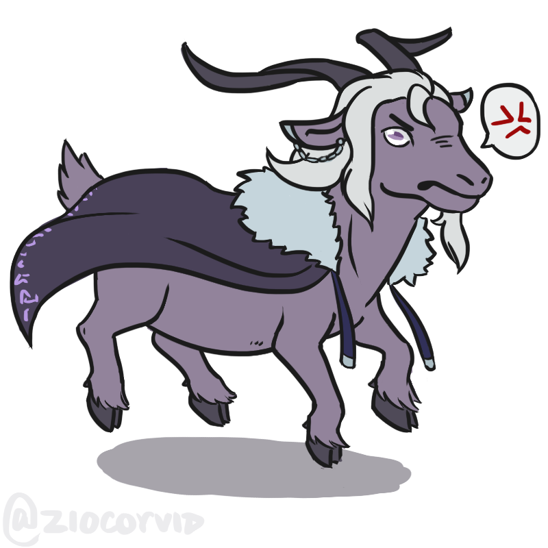 ZioCorvid's tweet photo. float goat angy
#Criticalrole #CriticalRoleSpoilers #CriticalRoleArt https://t.co/uP1AsiamU4