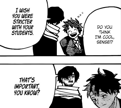 izukuthinker's tweet image. #MHA430 wait it’s them