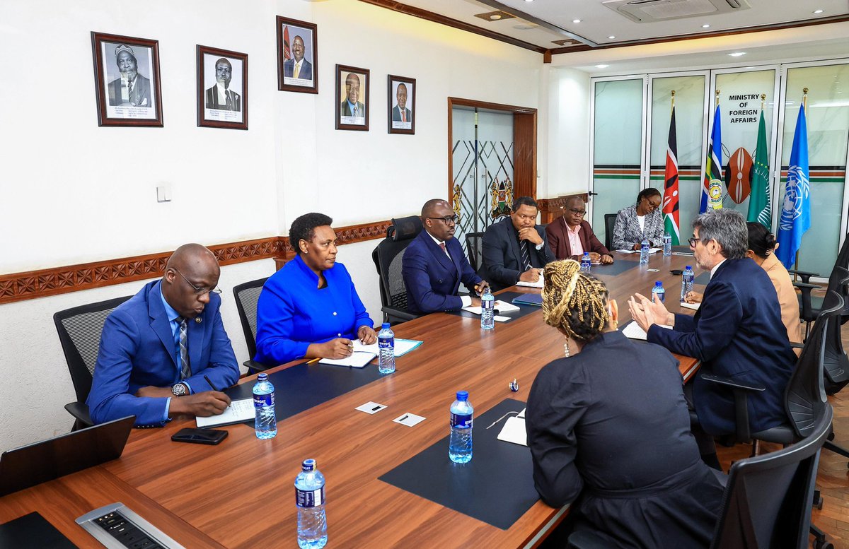 kassimaisha10's tweet image. #Kenya and Ford Foundation Senior teams met in Nairobi ystdy to thaw relationship after fall-out over GEN-Zs protests, in which American private Charity was sensationally accused by Pres Ruto of sponsoring anarchy &amp;amp; violence witnessed during anti-Govt demos. #PatchUp @LaurenBinDC