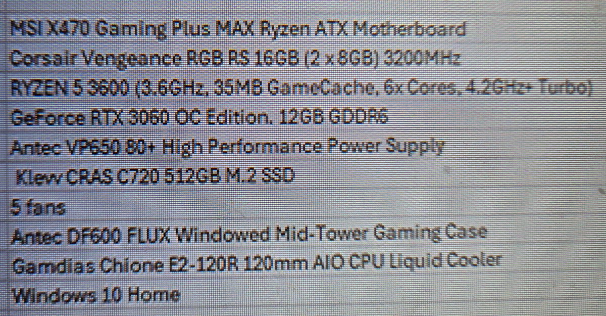 Can anyone please help me? I want to find out what would be a good price for this pc.
