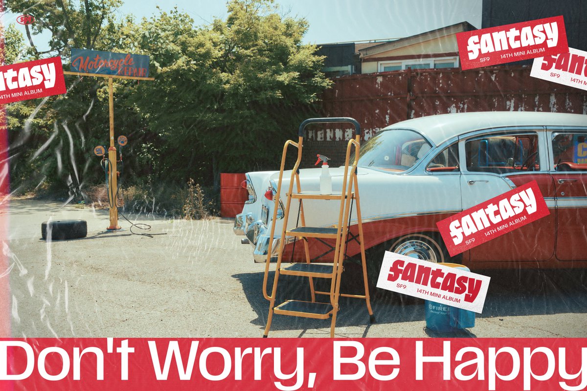 SF9 14TH MINI ALBUM [FANTASY]
TITLE POSTER

▶ TITLE - Don’t Worry, Be Happy
▶ ALBUM RELEASE 2024.08.19 6PM (KST)

#SF9 #에스에프나인 #14TH_MINI_ALBUM #FANTASY #Dont_Worry_Be_Happy