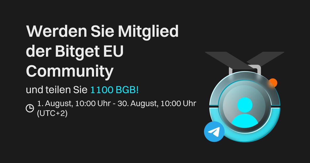 runvolkan's tweet image. Werden Sie Mitglied der Bitget EU Community und teilen Sie 1100 BGB!
 t.me/Bitget_DACH 
beitreten und eine Grußnachricht mit #BitgetConnect und Ihrer Bitget-Benutzer-ID senden.

bitget.com/de/support/art…

#bitget #BGB #crypto #cryptocurrency #staking #ethereum #ETH #trading