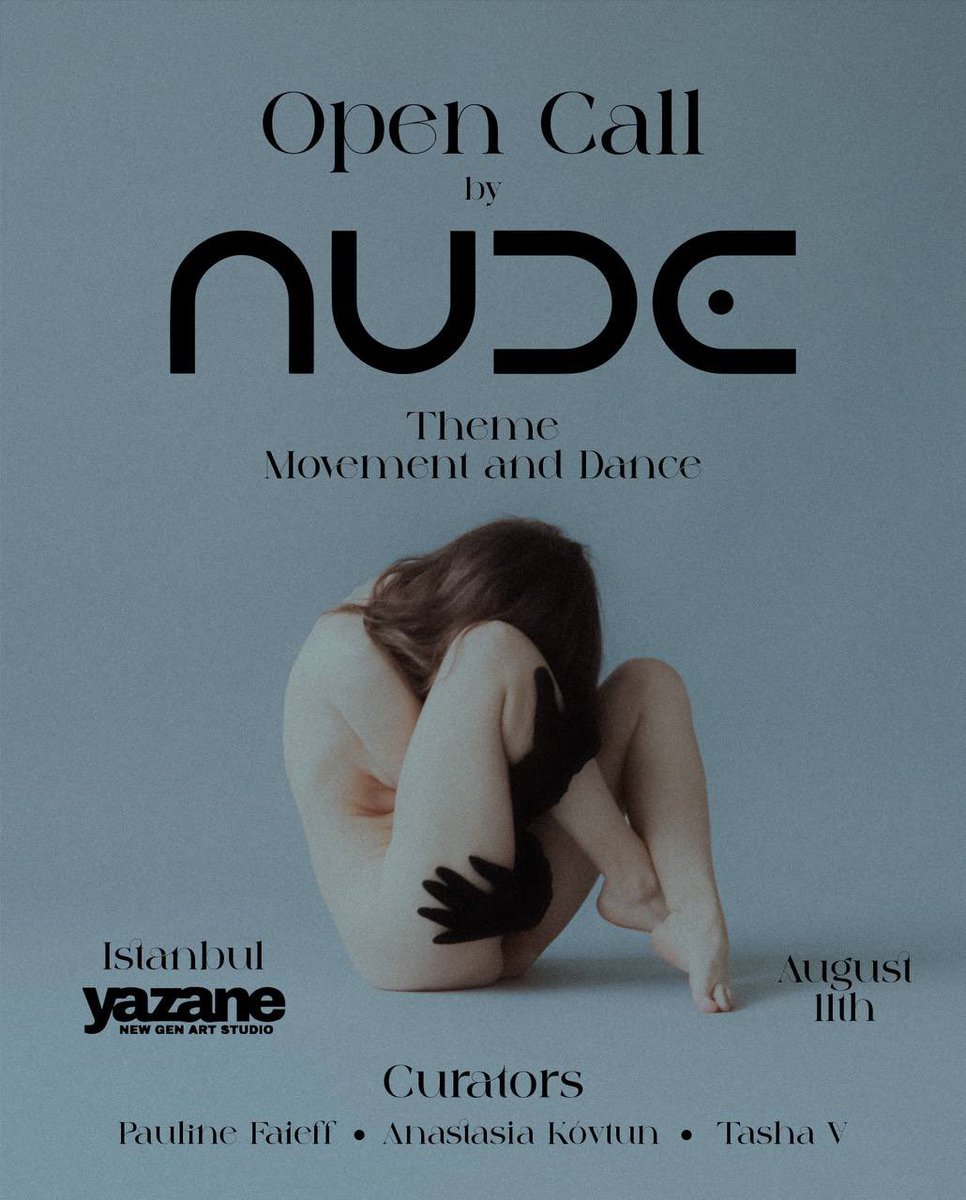 gm neighbors 

We are glad to announce Nude Neighborhood OPEN CALL for a nude art exhibition! 

Theme MOVEMENT and DANCE

Place <a href="/YazaneStudio/">Yazane Studio</a> in Istanbul

- reply with 1 artwork (minted or unminted)
 ⁃ follow <a href="/nudenbrhood/">NUDE NEIGHBORHOOD</a> 
 ⁃ tag friends
 ⁃ RT

deadline: Aug 8th