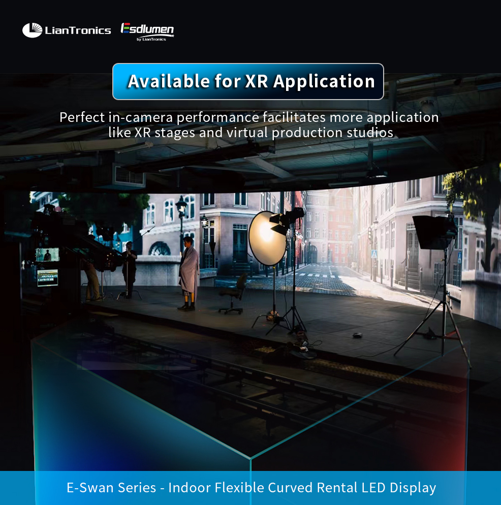 EsdlumenLED's tweet image. 🔥Introducing the Revolutionary E-Swan Series LED Display!
Part 3/3：Reproduce Images with Unparalleled Effects
🌈IMD Package, Moire-free Visuals
🎨Excellent Display Effect
🔬Ready for XR Application
#LianTronics #Esdlumen #rentalleddisplay #audiovisual #curvedrental