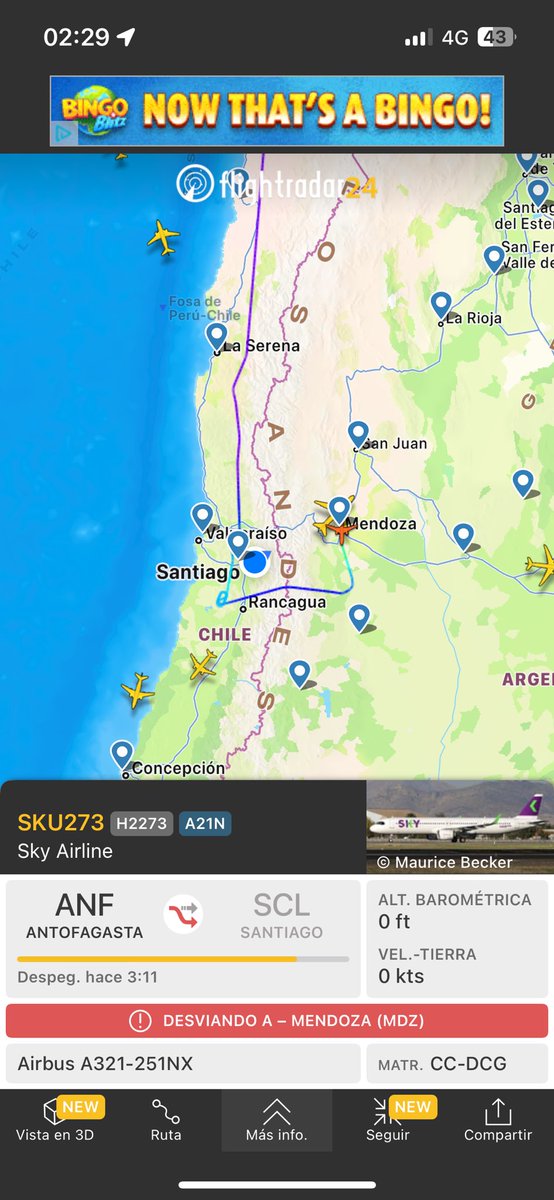 DiegoEterovic's tweet photo. @soypatofigueroa @biobio Ya están desviando vuelos a Puerto Montt o de vuelta a su origen. https://t.co/eYeL2aoz9r