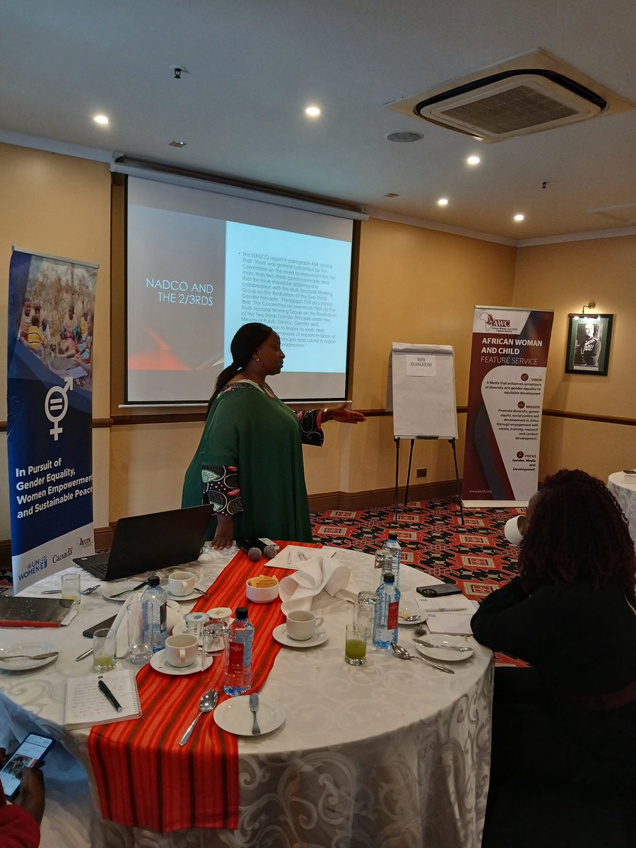 NADCO AND THE 2/3RDS. 
There was general consensus by line committee on the need to implement the not more than 2/3 gender principle and that the issue should be addressed in collaboration with the Multi-Sectoral working Group on the Realization of the 2/3 Gender Principle