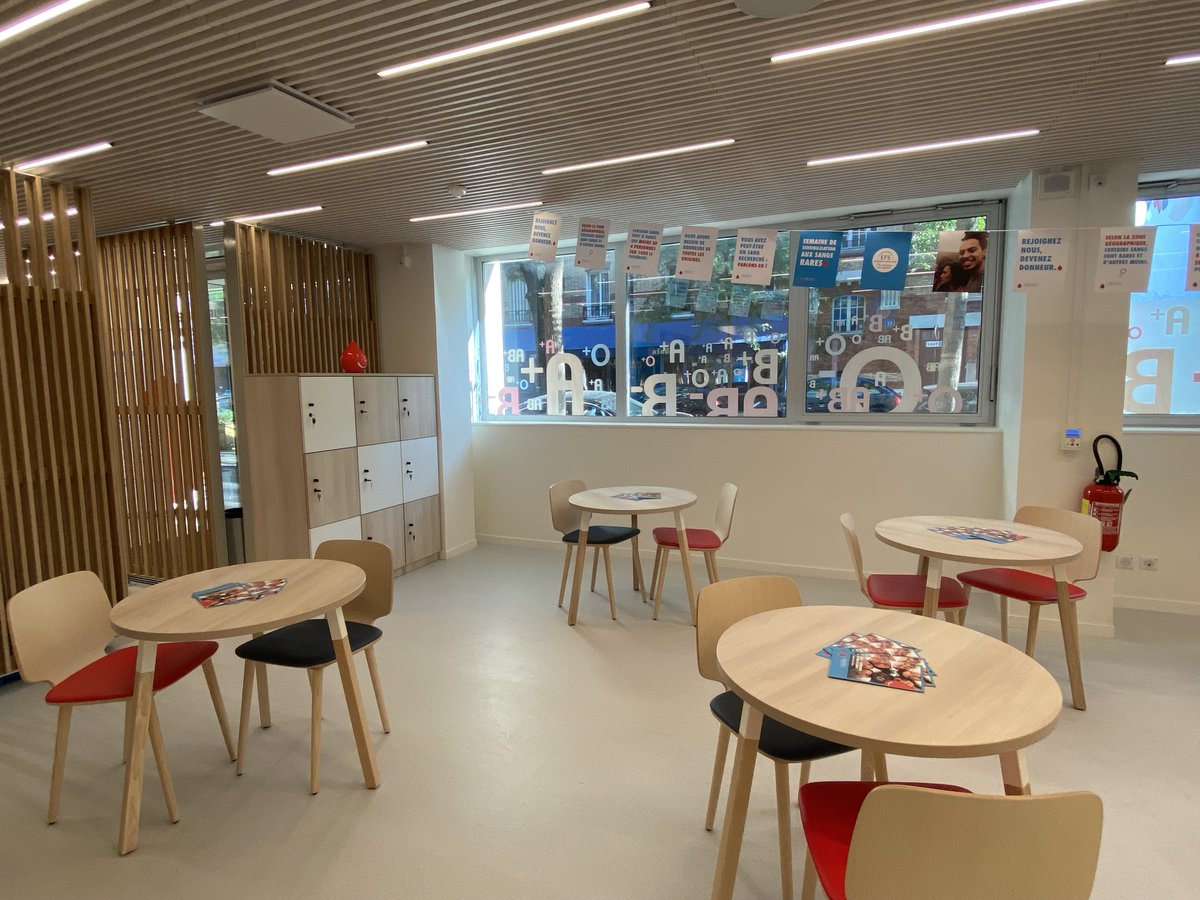 Une semaine après l'ouverture de notre toute nouvelle Maison du don dans le 15ème arrondissement de Paris, située avenue Emile Zola, les donneurs sont au rdv! Nos équipes vous attendent, prenez rdv dès maintenant : shorturl.at/8I1gz #dondesang