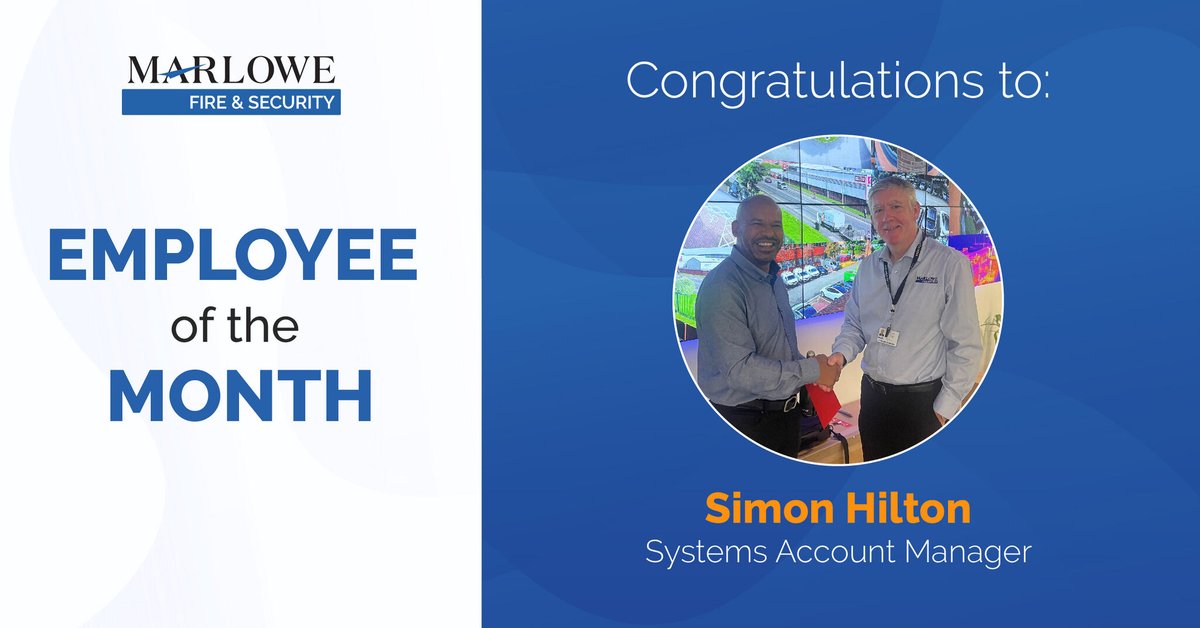 We’re pleased to announce that the Employee of the Month Award goes to Simon Hilton, Systems Account Manager!

Click here to read: bit.ly/3A0zdON

#EOTM #EmployeeRecognition