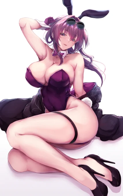 タイツと生足どっち派かな?#バニーの日 