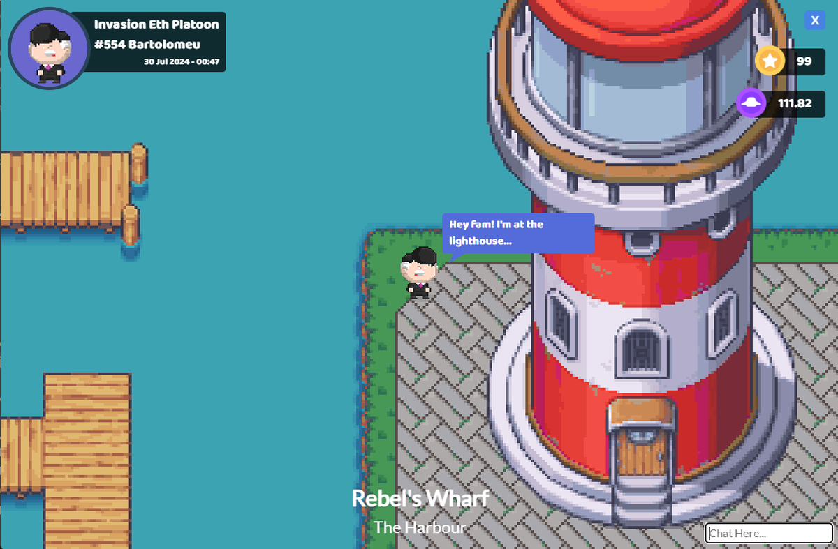 TpWishb0ne's tweet photo. Hey! Go mint a PIXEL REBEL and check out REBEL CITY!! The INVASION is happening with @InvasionEth
https://t.co/0Wh4Az4EdN
#RBLB #IndieGame #pixelart https://t.co/BfxR8ahVSK