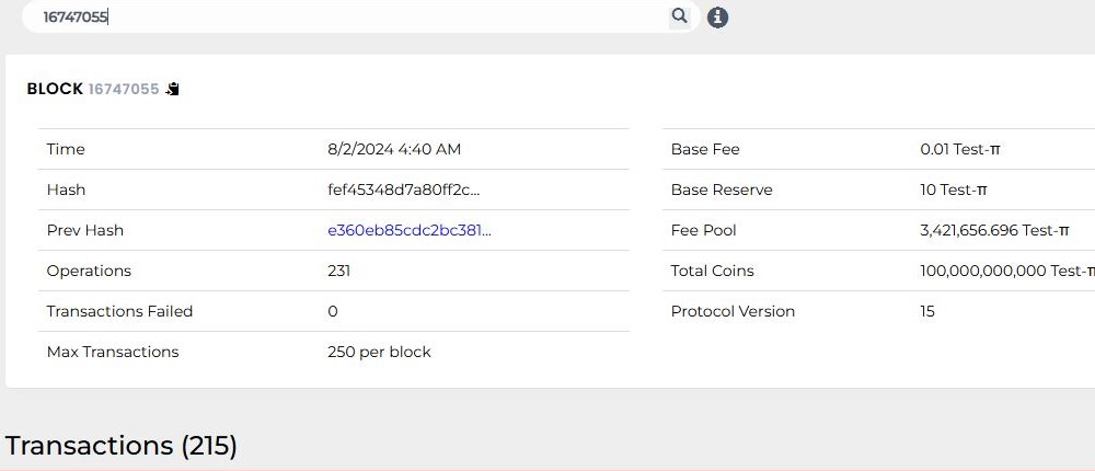 fuongbcnt's tweet photo. #Pioneers
#PiNetwork

ℹ️REFER

💢#PiWallet

🟣#GCOR has RESUMed Wallet Creation process at 2024-08-01T21:40:24Z- block #16747055

~3,252 ledgers operated in 10h WITHOUT Wallet Creation process =>Avg. closing time ~11s - sustained HIGH latency possibly due to high data congestion! https://t.co/nDxOThr7qn