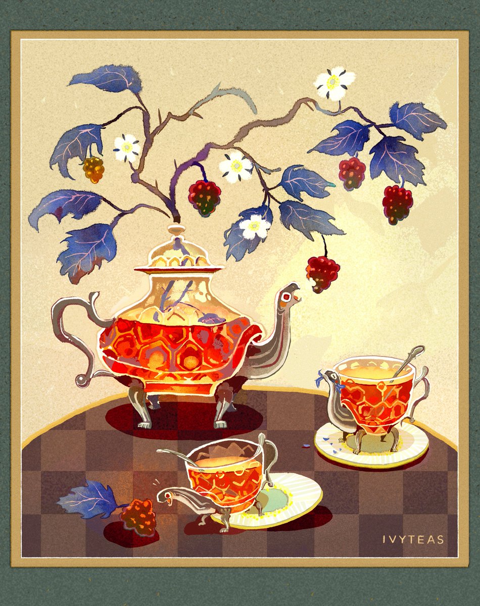 raspberry tortoise tea