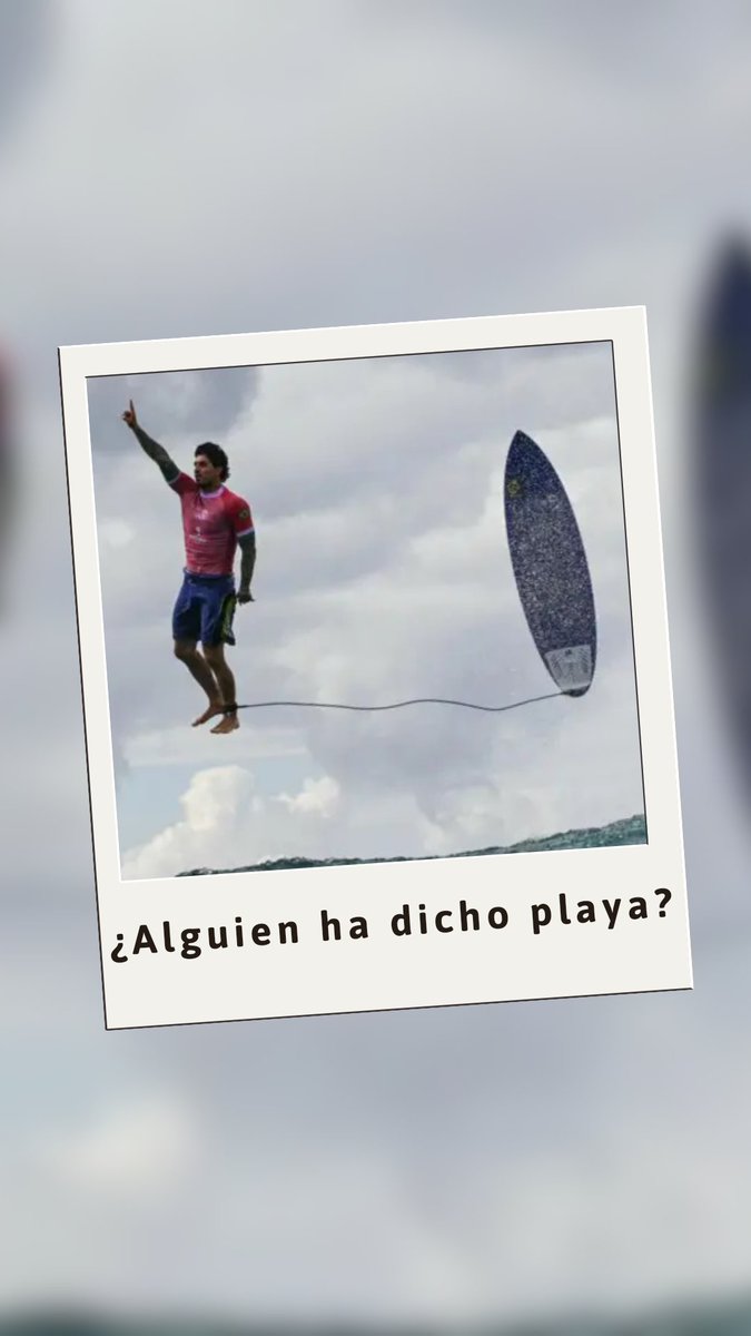 Instantánea de #Paris2024 para representar las ganas que tenemos de #playa 🏖️🌴🌊⛱️👙

#SiemprePlaya #FP #FPDual #FormacionConHumor #Humor #Risas