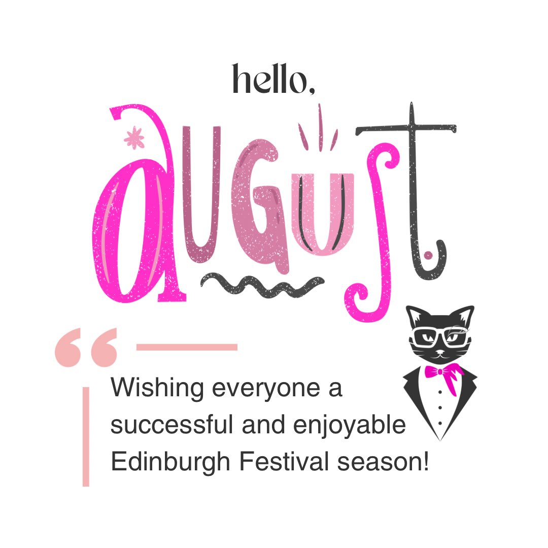 To all involved in the 2024 Edinburgh Festivals, we wish you a fabulous month of arts and creativity. #edinburghfestivalfringe #edinburghfestivals #edinburghfestival