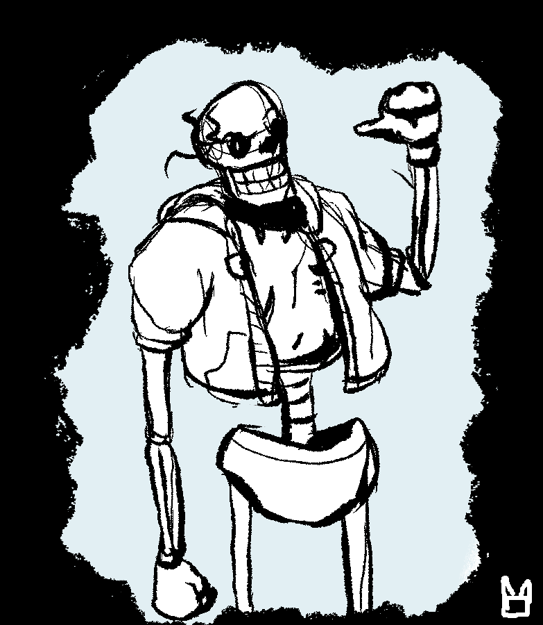 CubeMora's tweet photo. Disbelief papyrus thingie at 1 am
#undertale https://t.co/vUsf8AdRPi