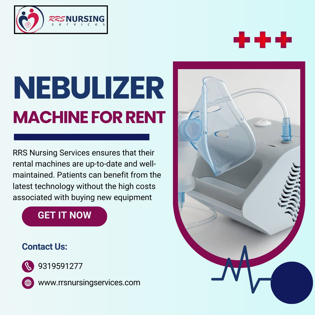 Rohitkumar60230's tweet image. NEBULIZER MACHINE FOR RENT IN SECTOR 119 NOIDA
RRS Nursing Services ensures that their rental machines are up-to-date and well-maintained. Patients can benefit from the latest technology without the high costs associated with buying new equipment
#nebulizermachine #patientcare