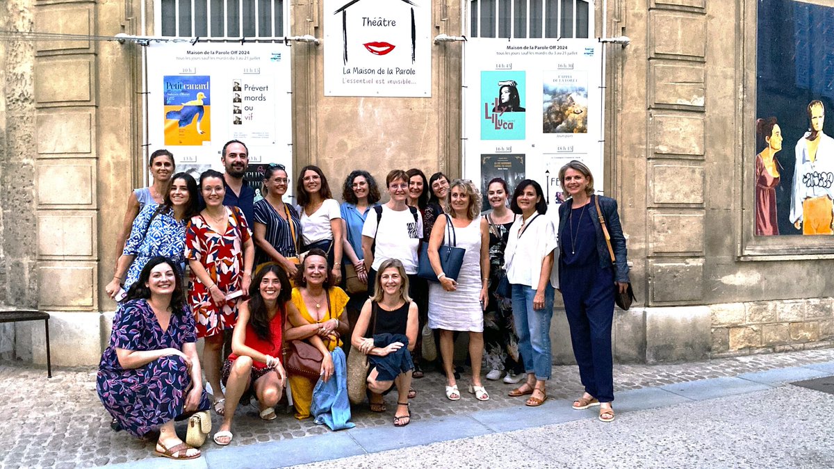 🎭✨ Une pause culturelle et conviviale ! 
Avant les congés d’été, nous avons partagé une soirée mémorable au #FestivaldAvignon et profité de l'ambiance unique de ce festival !
👉 Rejoignez-nous pour partager cette belle aventure humaine ! gse.flatchr.io/company/gse/