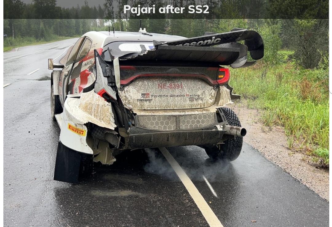 monibhachu's tweet photo. Taka needs to be put on a leash!! Eeiiiisshhhhh 😎Stage 3 stopped, Tanak has had a heavy crash. Reported out of car and being checked by medics😂😂 not a good start though #RallyFinland #WRCFinland #WRCSectoRally #MotorNews #SportsNews https://t.co/bk8Vg1BORI