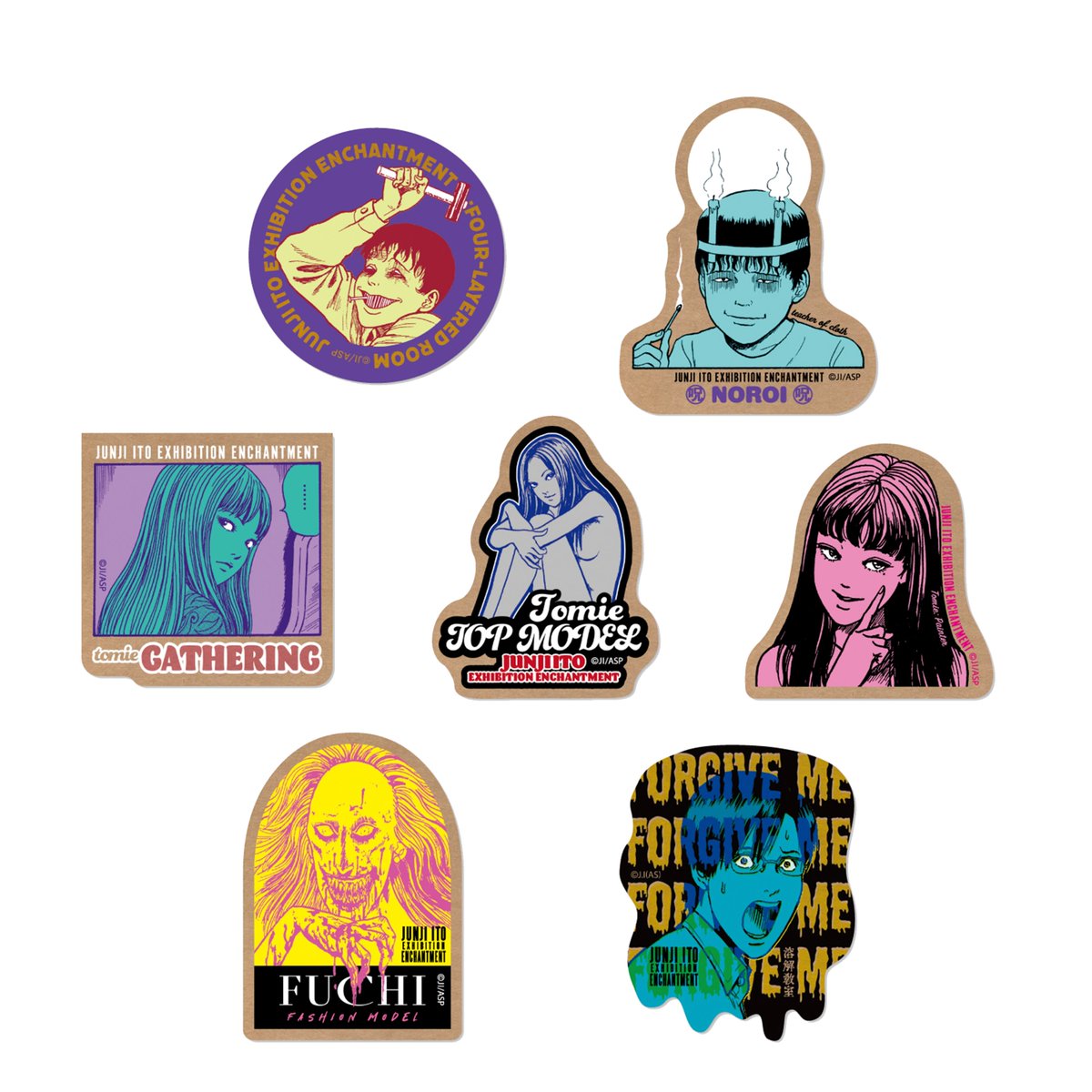 伊藤潤二展 誘惑 グッズ情報／ 展覧会オリジナルグッズを多数発売中