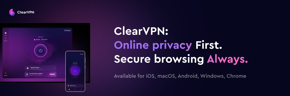 Just fast reminder: we still exist and work with you Insta #instagramdown 

clearvpn.app/instagramdown