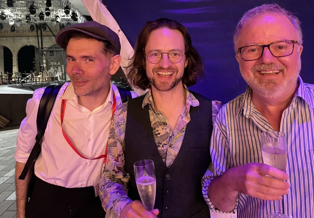 𝗝𝗼𝗵𝗻 𝗔𝗻𝗱𝗿𝗲𝘄𝘀 (@jkaconductor) on Twitter photo Two conductors and a director…. So lovely to see <a href="/luscombechris/">Christopher Luscombe</a> at <a href="/operahollandpk/">Opera Holland Park</a> #OHPDoubleBill last night, here with my esteemed colleague <a href="/francescocillu1/">francesco cilluffo</a> with whom it is an honour (and all-too rare pleasure) to share a podium! Two conductors and a director…. So lovely to see <a href="/luscombechris/">Christopher Luscombe</a> at <a href="/operahollandpk/">Opera Holland Park</a> #OHPDoubleBill last night, here with my esteemed colleague <a href="/francescocillu1/">francesco cilluffo</a> with whom it is an honour (and all-too rare pleasure) to share a podium!