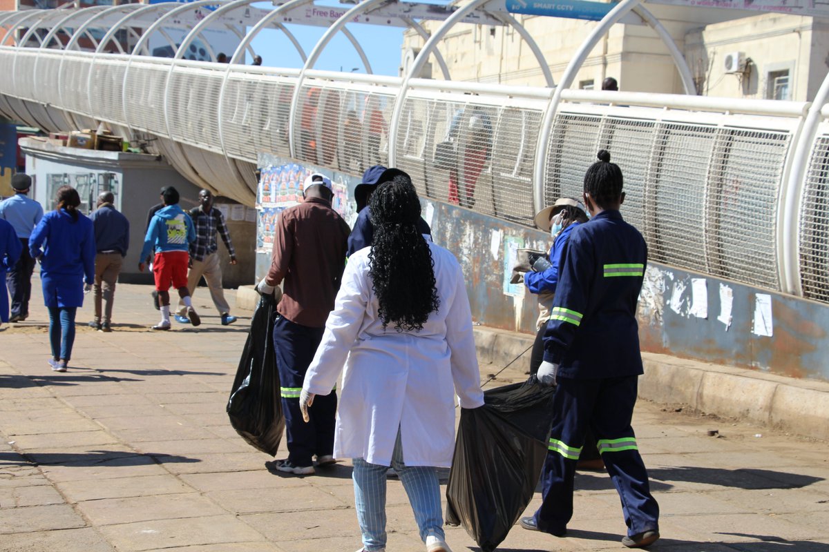 AMA was part of several firms that participated in Total Clean-Up of Harare CBD. The exercise was graced by Environment Patron, <a href="/ZimFirstLady/">First Lady of Zimbabwe 🇿🇼</a> HE Auxillia Mnangagwa.