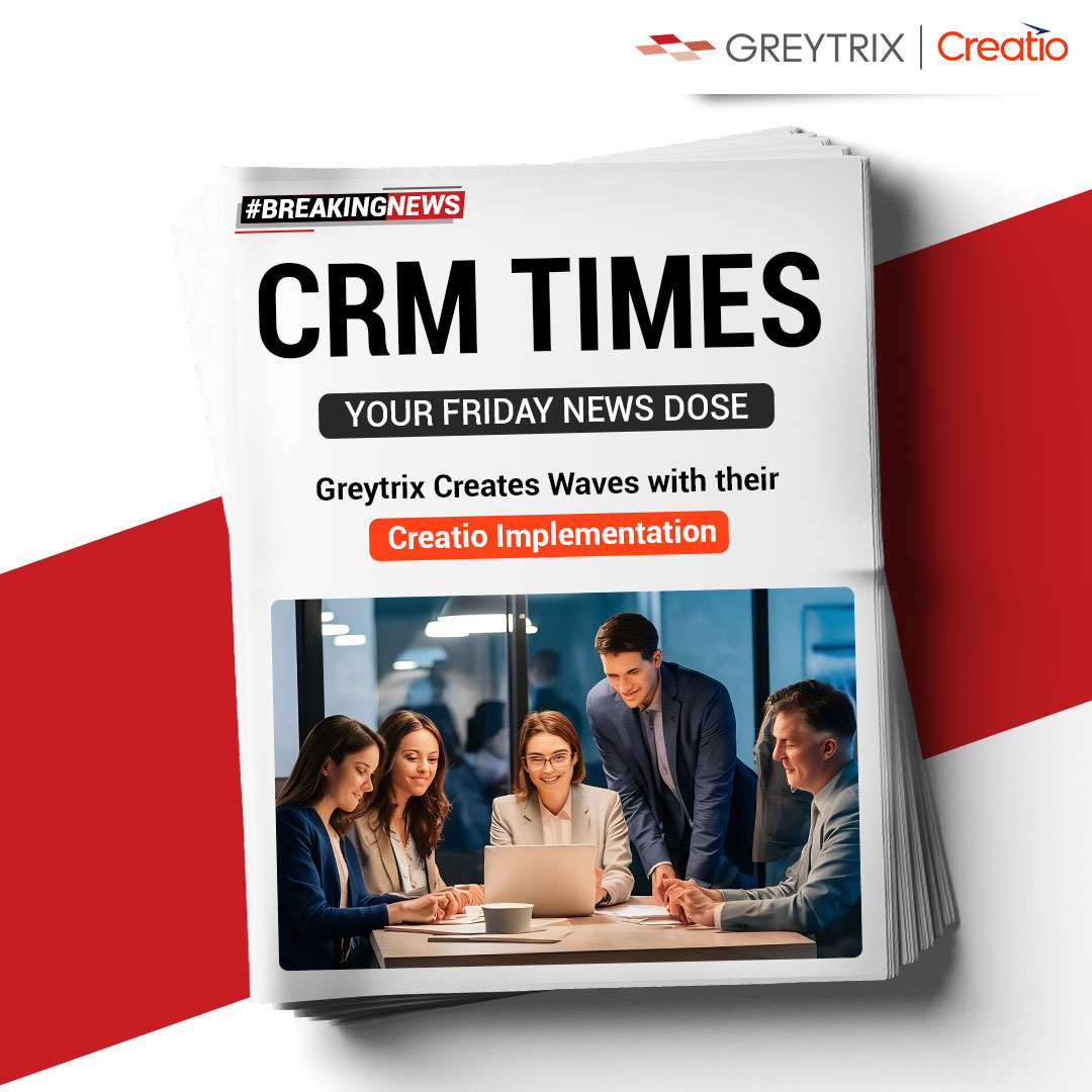 greytrix's tweet photo. It's true! Greytrix's Creatio implementation are creating the buzz for an ultimate business transformation.
#CreatioCRM #CreatioExpert #Creatio #Greytrix | @Creatio | https://t.co/t9aDhShUlq